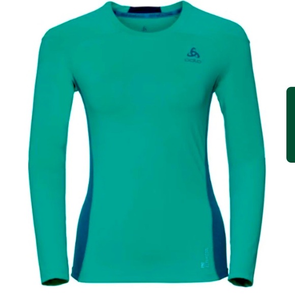 Odlo Ceramicool Pro Crew Long-Sleeve Base Layer Top - Picture 1 of 6